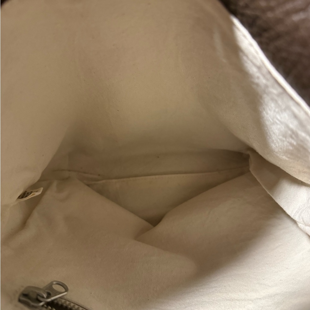 BAGGU Brown Leather Tote - Picture 8 of 8